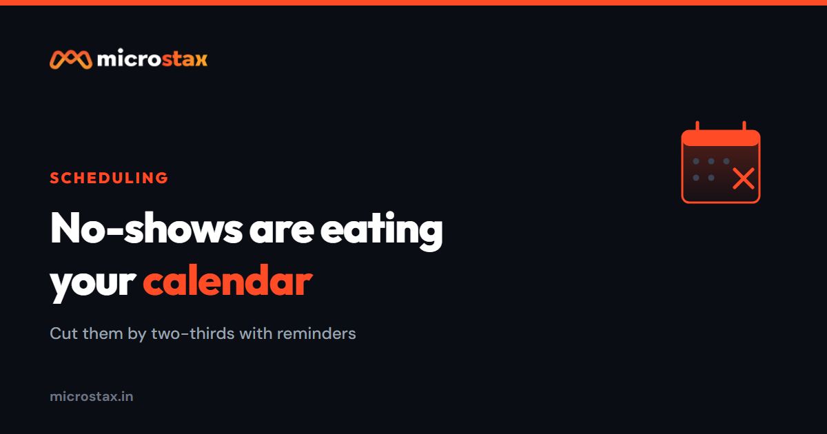 No-Shows Are Eating Your Roofing Calendar (Here's How to Cut Them)
