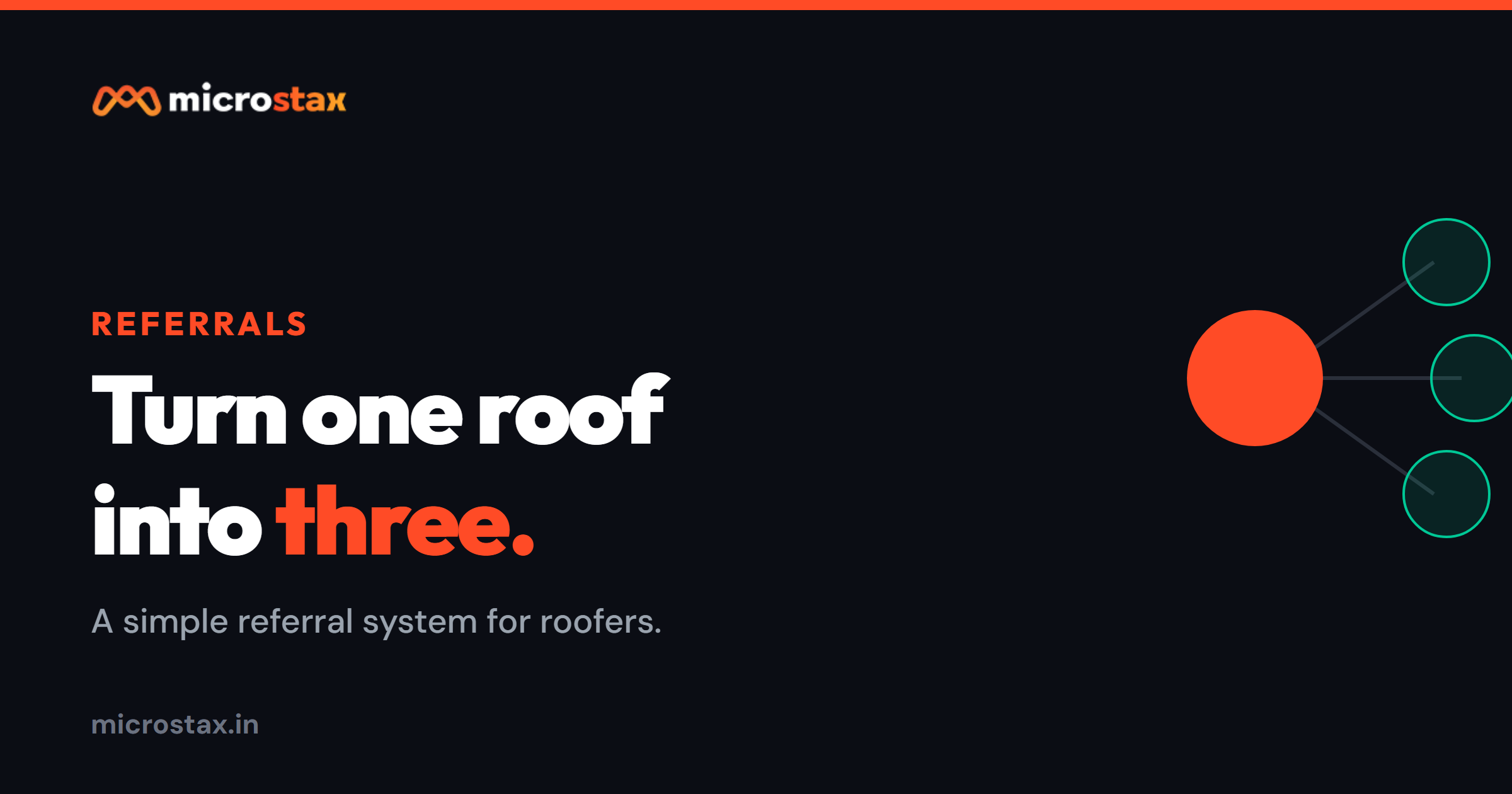 One Roof, Three Referrals: A Simple Referral System for Roofers
