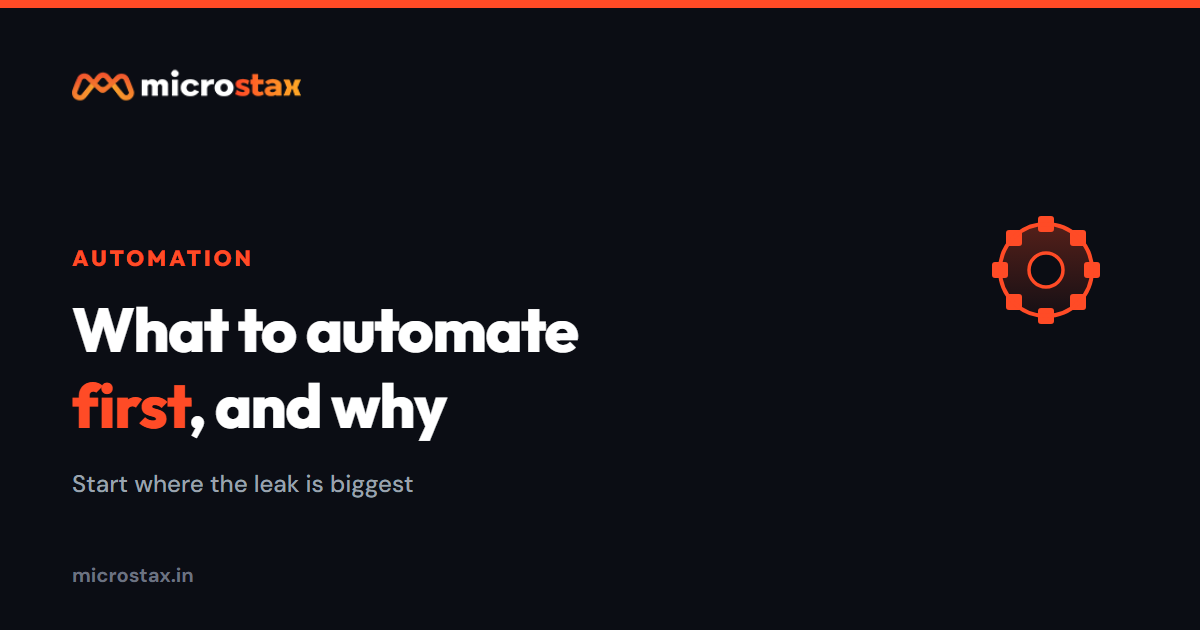What to Automate First in Your Roofing Business (And Why)