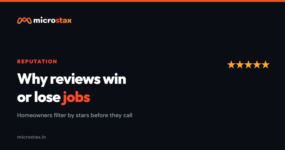 Why Reviews Win or Lose Roofing Jobs (Before You Ever Talk)