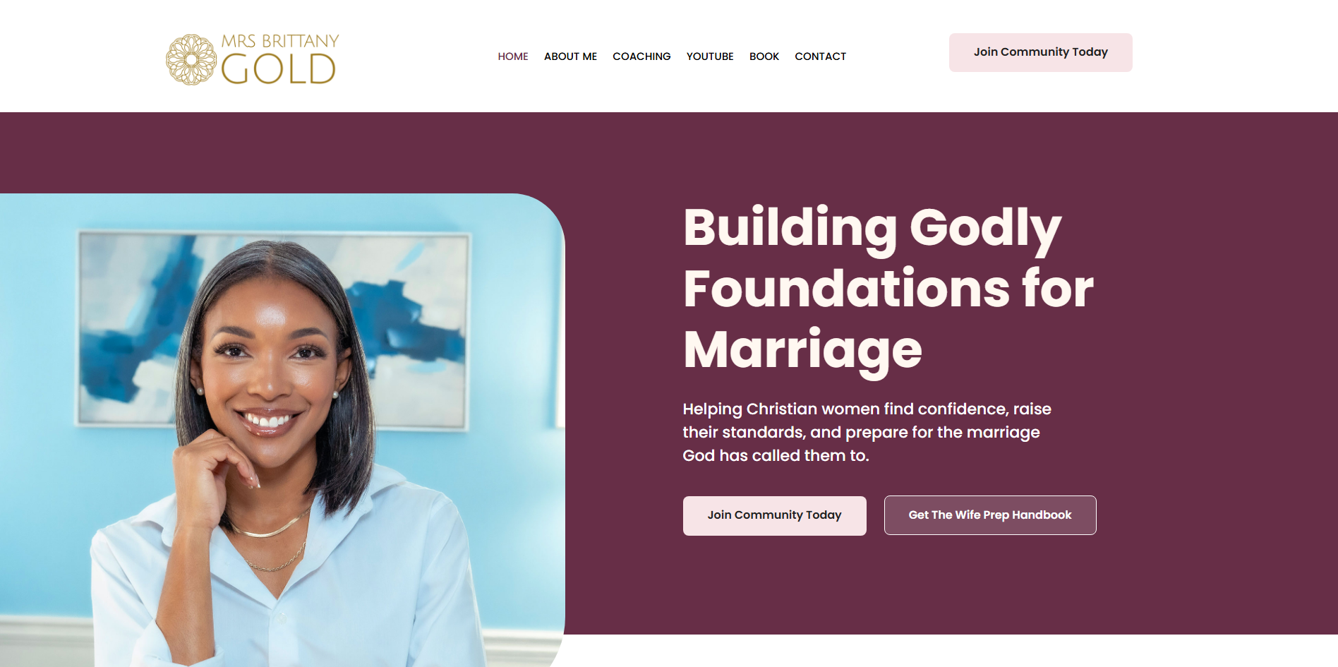 Brittany Gold website
