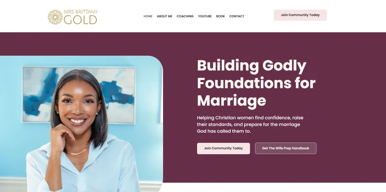 Brittany Gold website