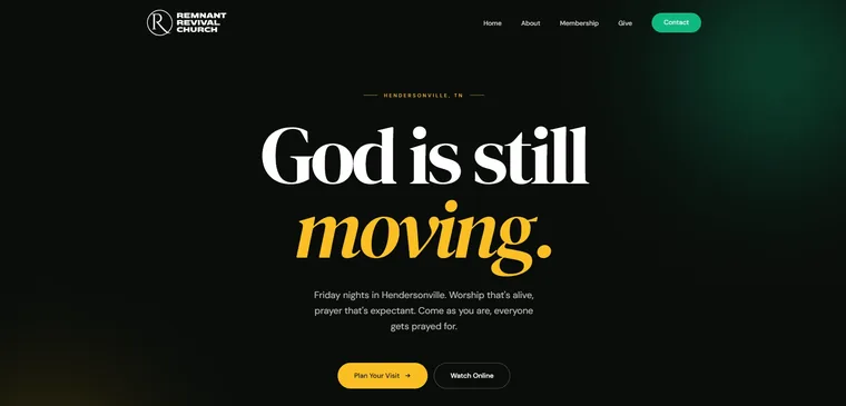 Remnant Revival Church website